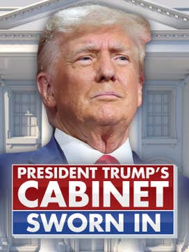President Trump's Cabinet Sworn In dcg-mark-poster