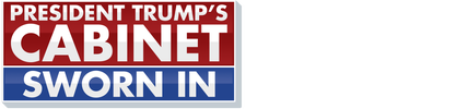 President Trump's Cabinet Sworn In logo