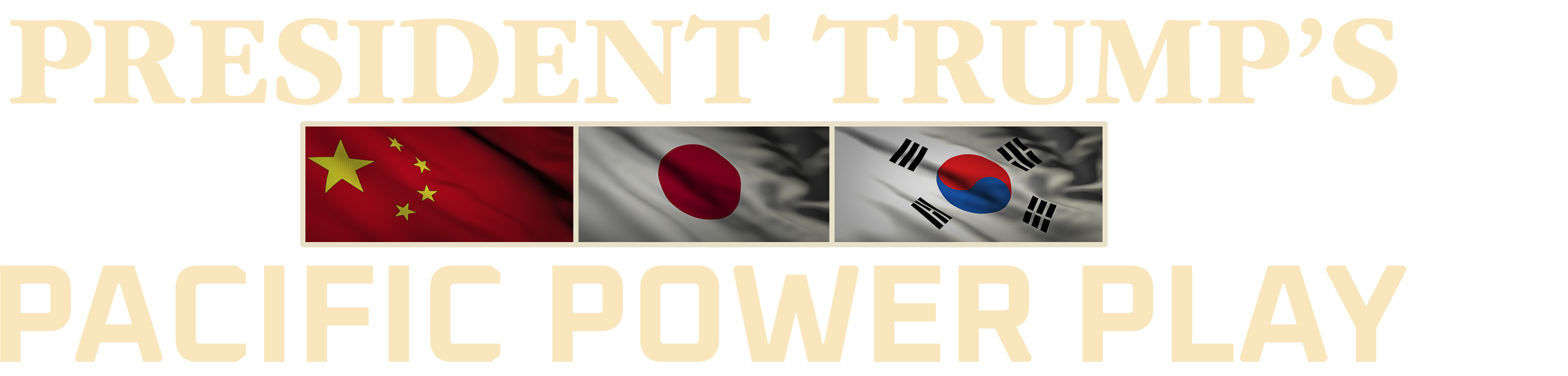 President Trump's Pacific Power Play logo