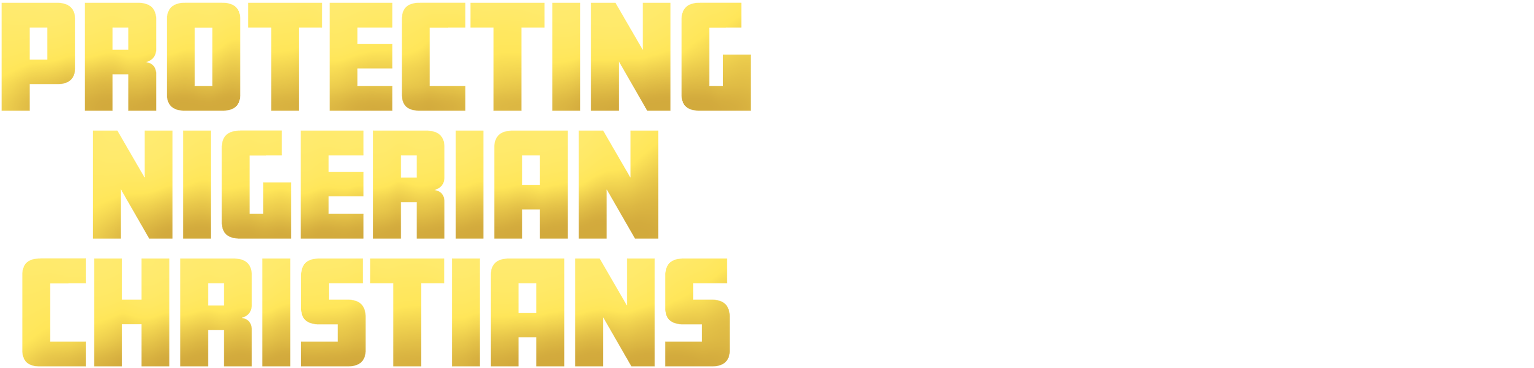 Protecting Nigerian Christians logo