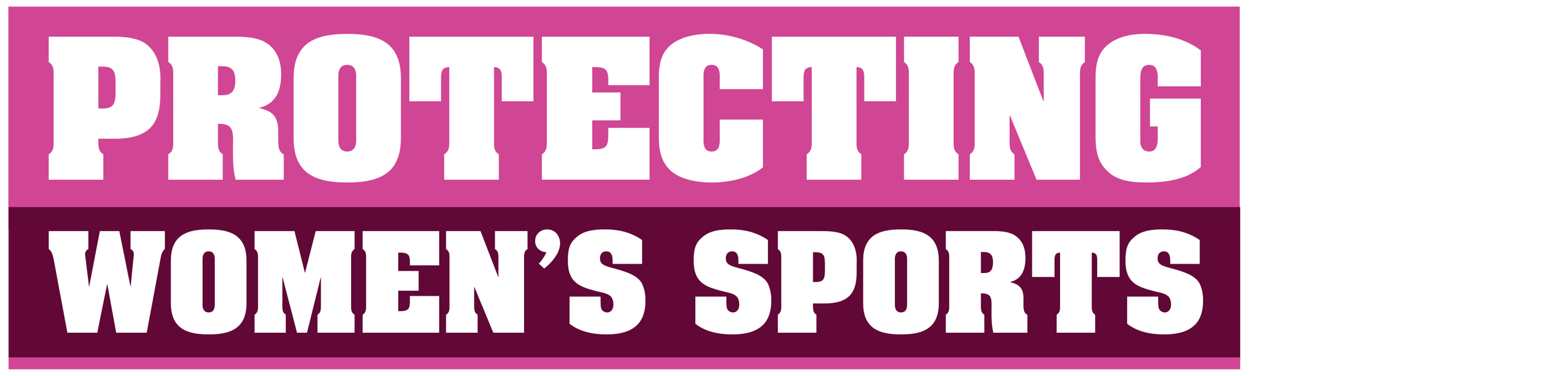 Protecting Women's Sports logo