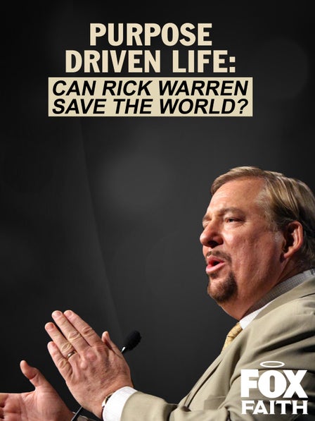 Purpose Driven Life: Can Rick Warren Save the World? dcg-mark-poster