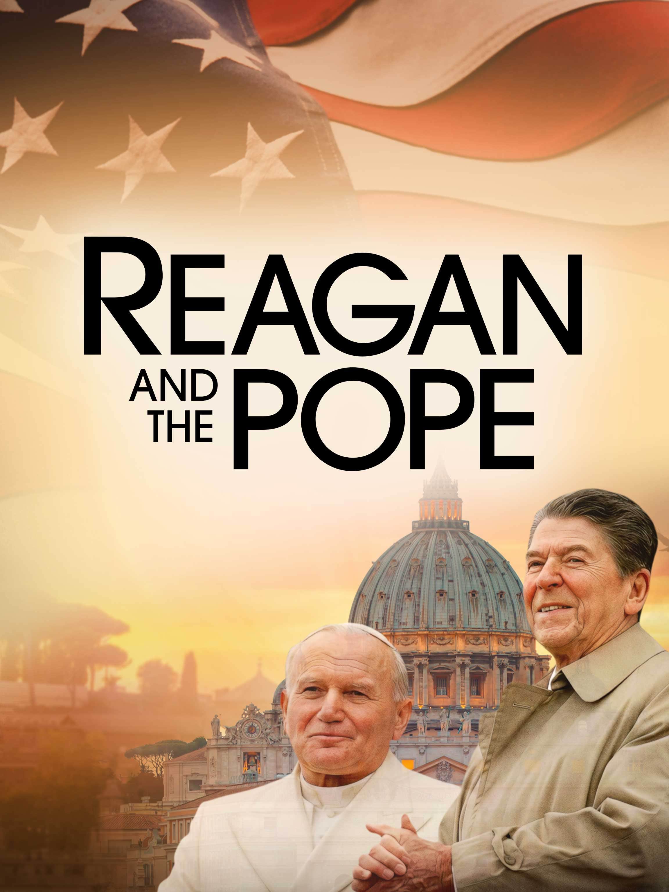 Reagan and the Pope dcg-mark-poster