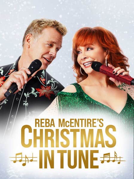 Reba Mcentire's Christmas in Tune dcg-mark-poster