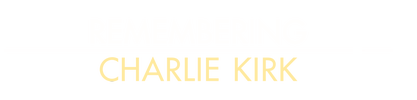 Remembering Charlie Kirk logo