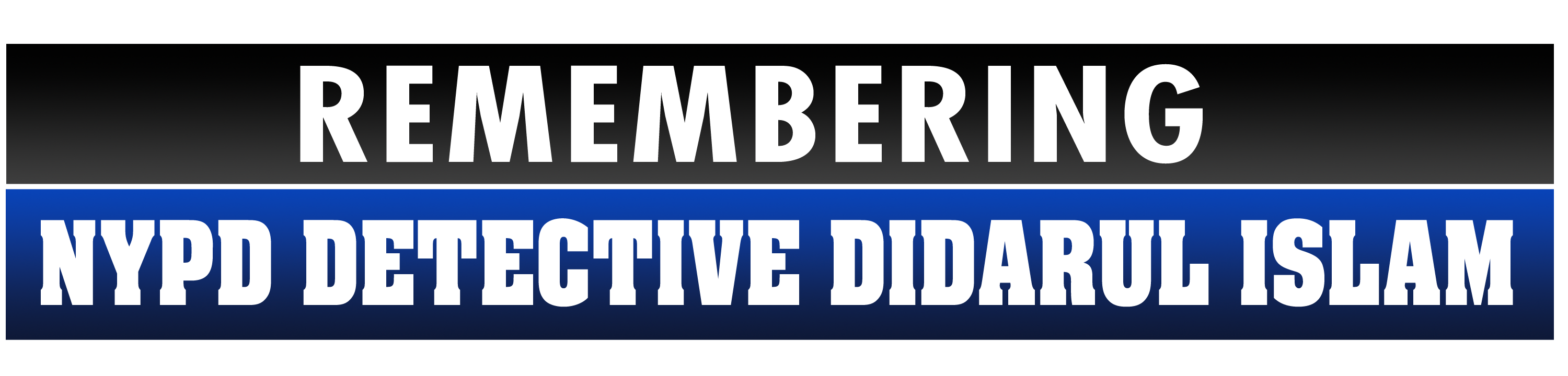 Remembering NYPD Detective Didarul Islam logo
