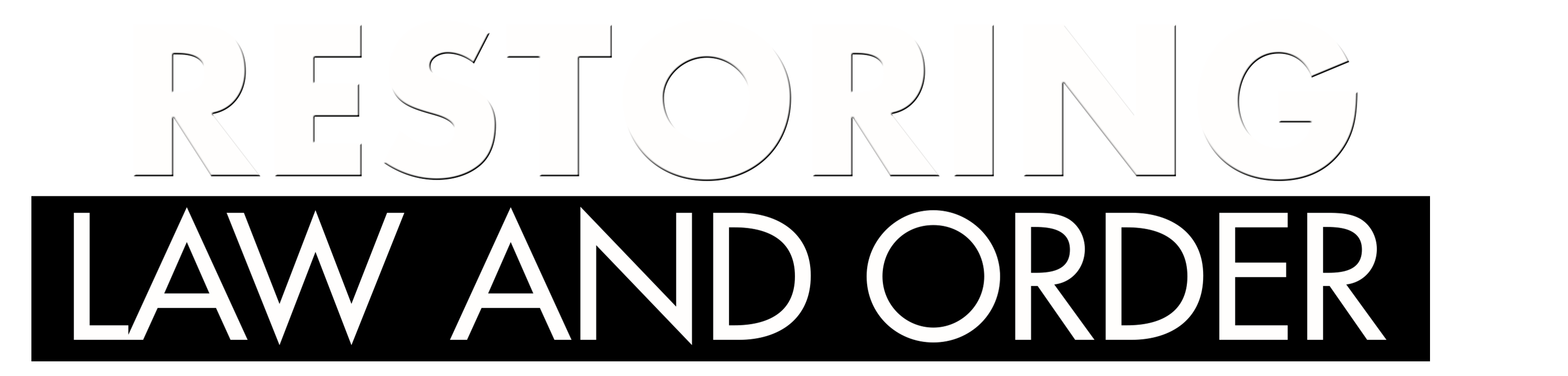 Restoring Law and Order Nation logo
