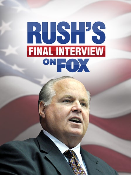 Rush's Final Interview on Fox dcg-mark-poster