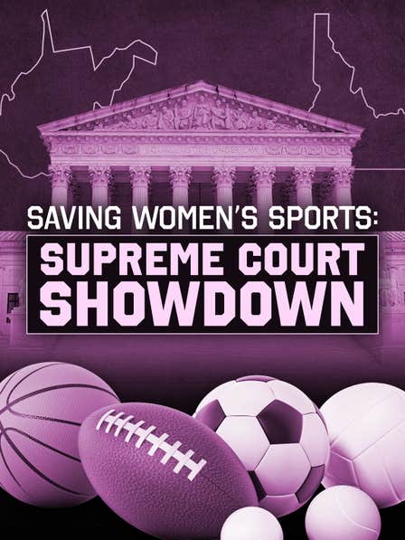 Saving Women’s Sports: Supreme Court Showdown dcg-mark-poster