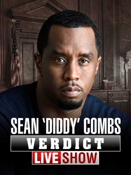 Sean 'Diddy' Combs Verdict Live Show dcg-mark-poster