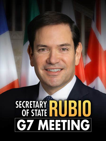 Secretary Of State Rubio G7 Meeting dcg-mark-poster
