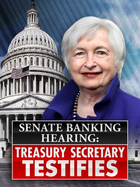 Senate Banking Hearing: Treasury Secretary Testifies dcg-mark-poster