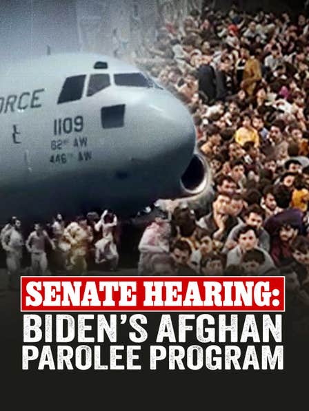 Senate Hearing: Biden’s Afghan Parolee Program dcg-mark-poster