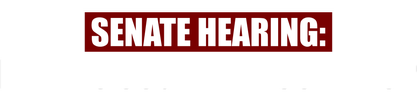 Senate Hearing: Biden's Cognitive Cover-Up logo