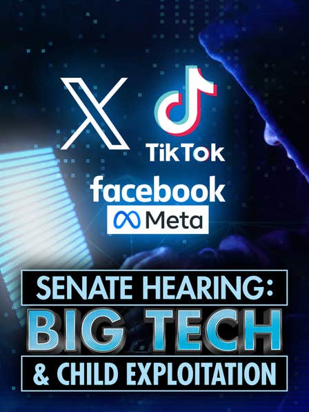 Senate Hearing: Big Tech and Child Exploitation dcg-mark-poster