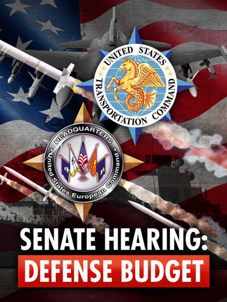 Senate Hearing: Defense Budget dcg-mark-poster
