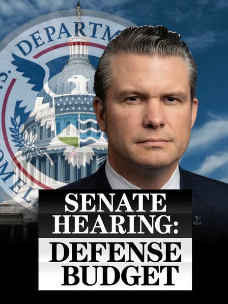Senate Hearing: Defense Budget dcg-mark-poster