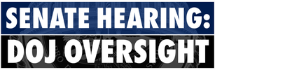 Senate Hearing: Doj Oversight logo