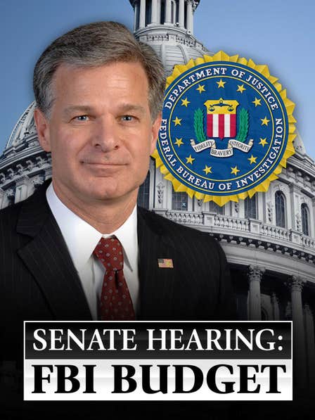 Senate Hearing: FBI Budget dcg-mark-poster