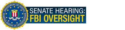 Senate Hearing: Fbi Oversight logo