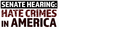 Senate Hearing: Hate Crimes in America logo