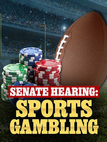 Senate Hearing: Sports Gambling dcg-mark-poster