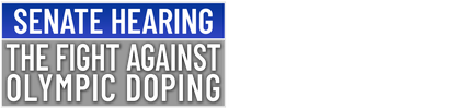 Senate Hearing: The Fight Against Olympic Doping logo