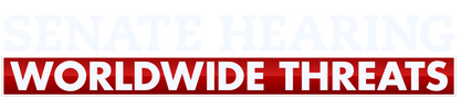 Senate Hearing: Worldwide Threats logo