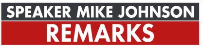 Speaker Mike Johnson Remarks logo