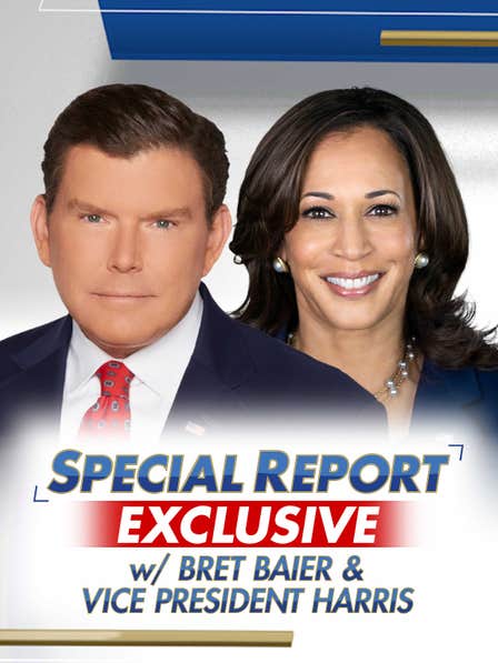 Special Report Exclusive - Vice President Harris dcg-mark-poster