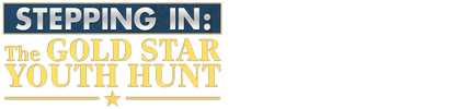 Stepping In: The Gold Star Youth Hunt logo