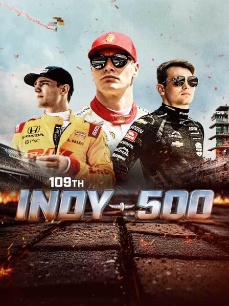 The 109th Running of the Indianapolis 500 dcg-mark-poster