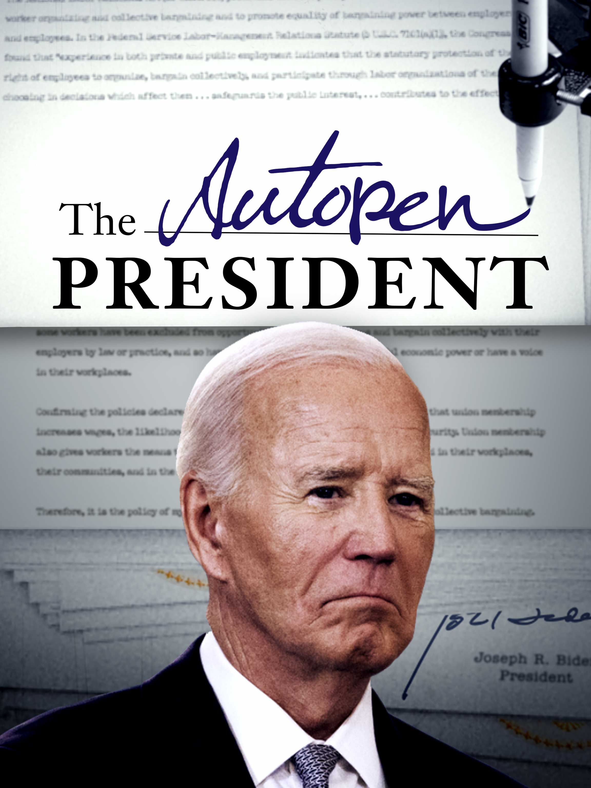 The Autopen President dcg-mark-poster