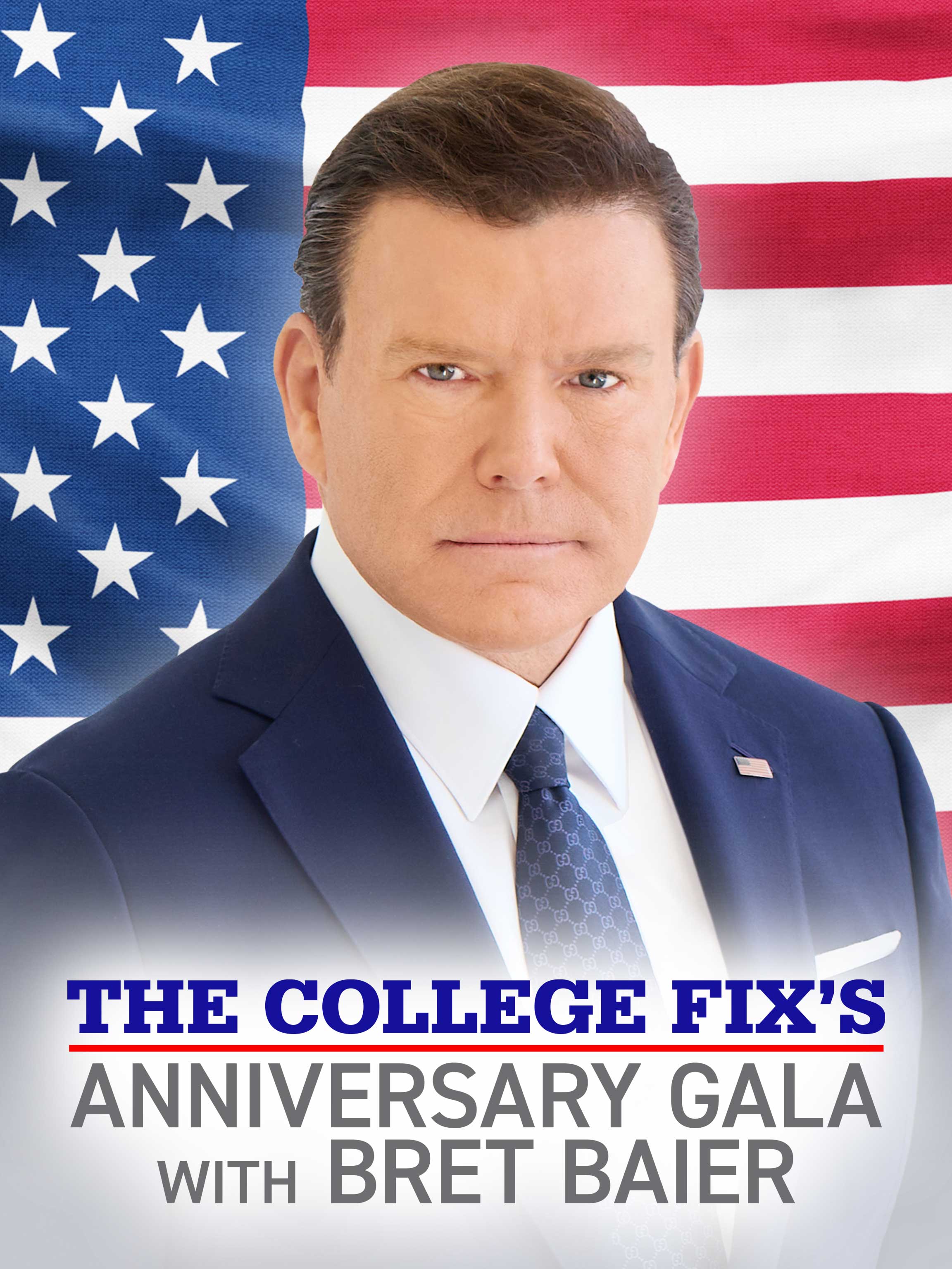 The College Fix's Anniversary Gala With Bret Baier dcg-mark-poster