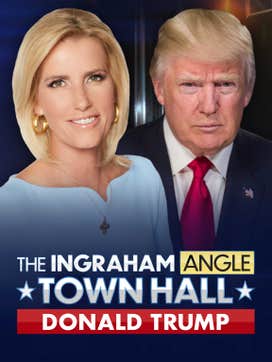 The Ingraham Angle Town Hall: Donald Trump dcg-mark-poster