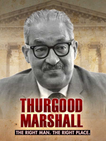 Thurgood Marshall. The Right Man. The Right Place. dcg-mark-poster