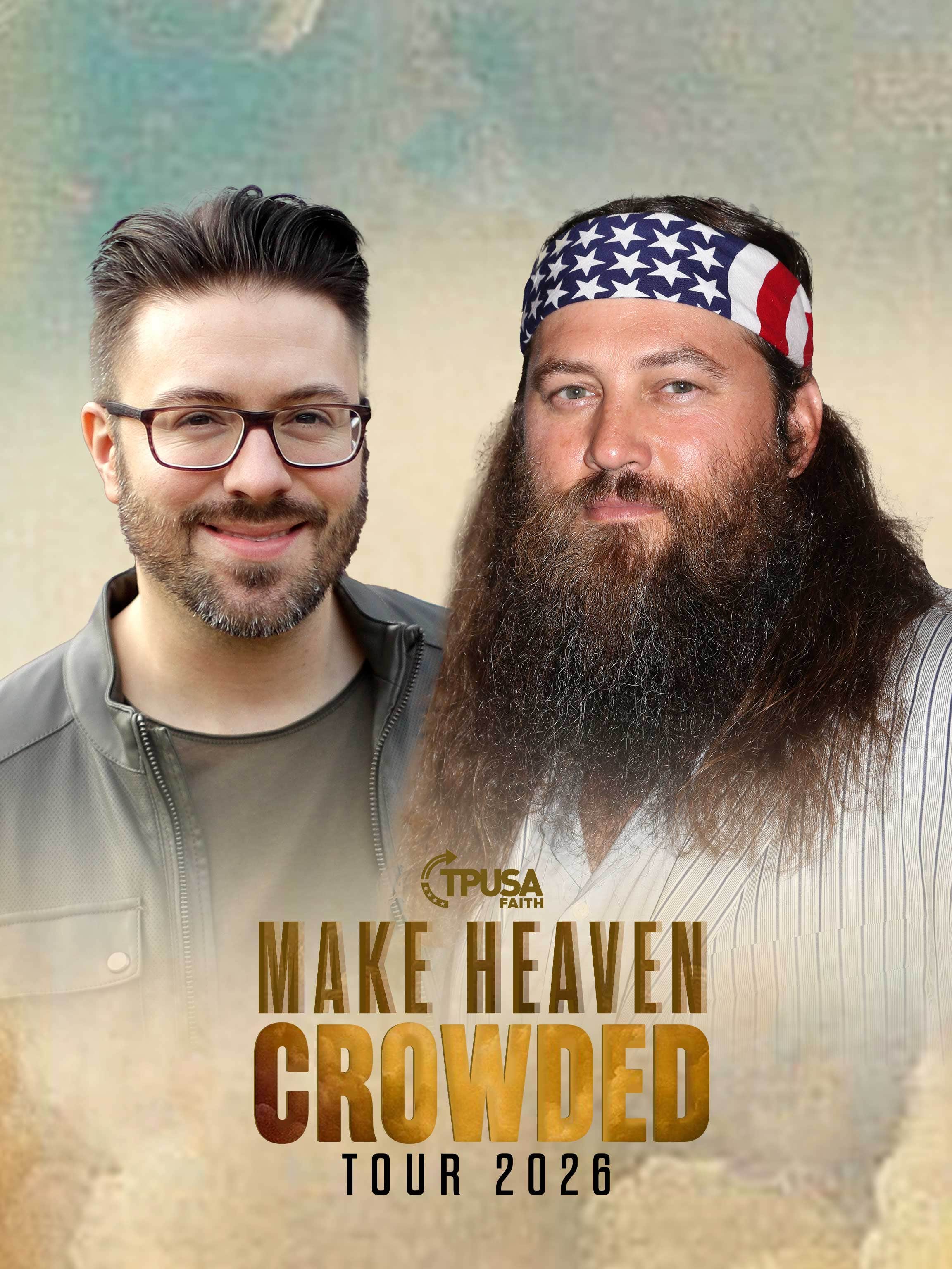 TPUSA Make Heaven Crowded Tour dcg-mark-poster