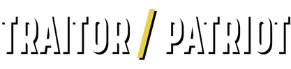 Traitor/Patriot logo