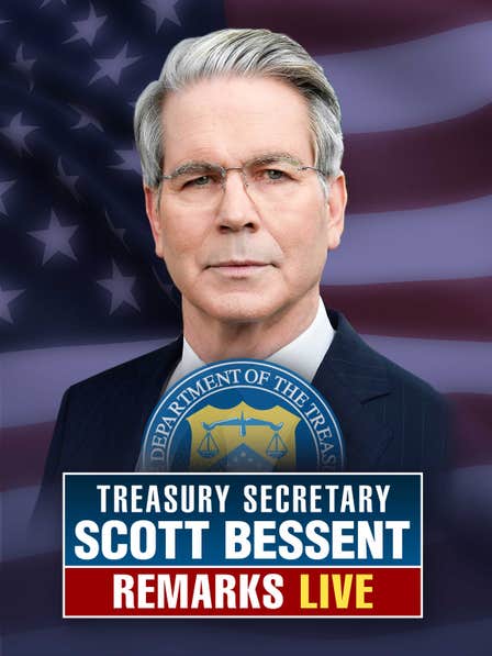 Treasury Secretary Scott Bessent Remarks Live dcg-mark-poster