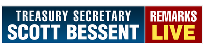 Treasury Secretary Scott Bessent Remarks Live logo