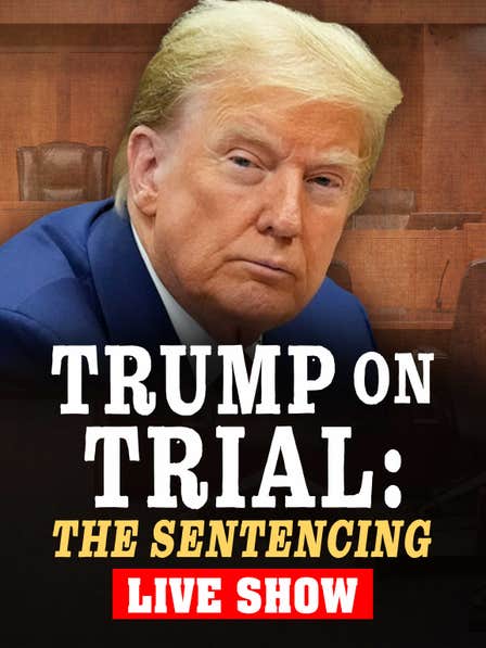 Trump on Trial: Live Show dcg-mark-poster