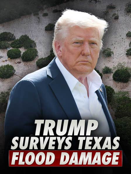 Trump Surveys Texas Flood Damage dcg-mark-poster