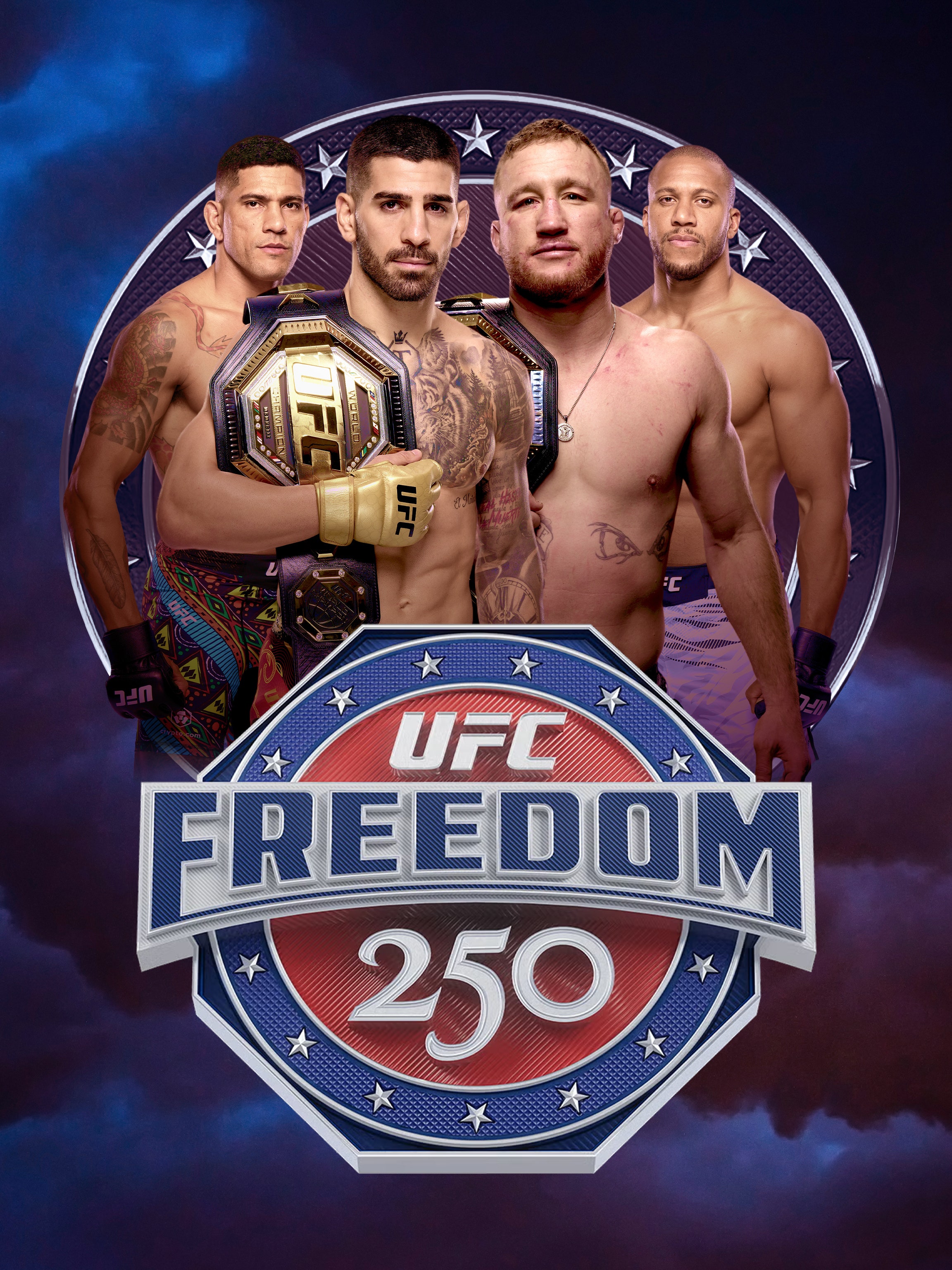 UFC Freedom 250 dcg-mark-poster