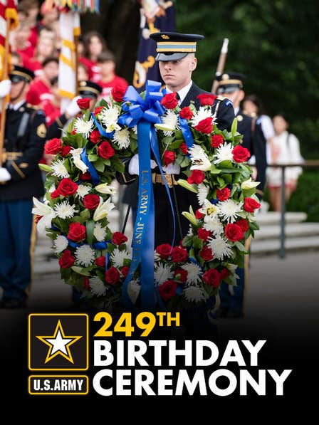U.S. Army 249th Birthday Ceremony dcg-mark-poster