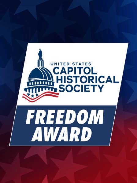 U.S. Capitol Historical Society Freedom Award dcg-mark-poster