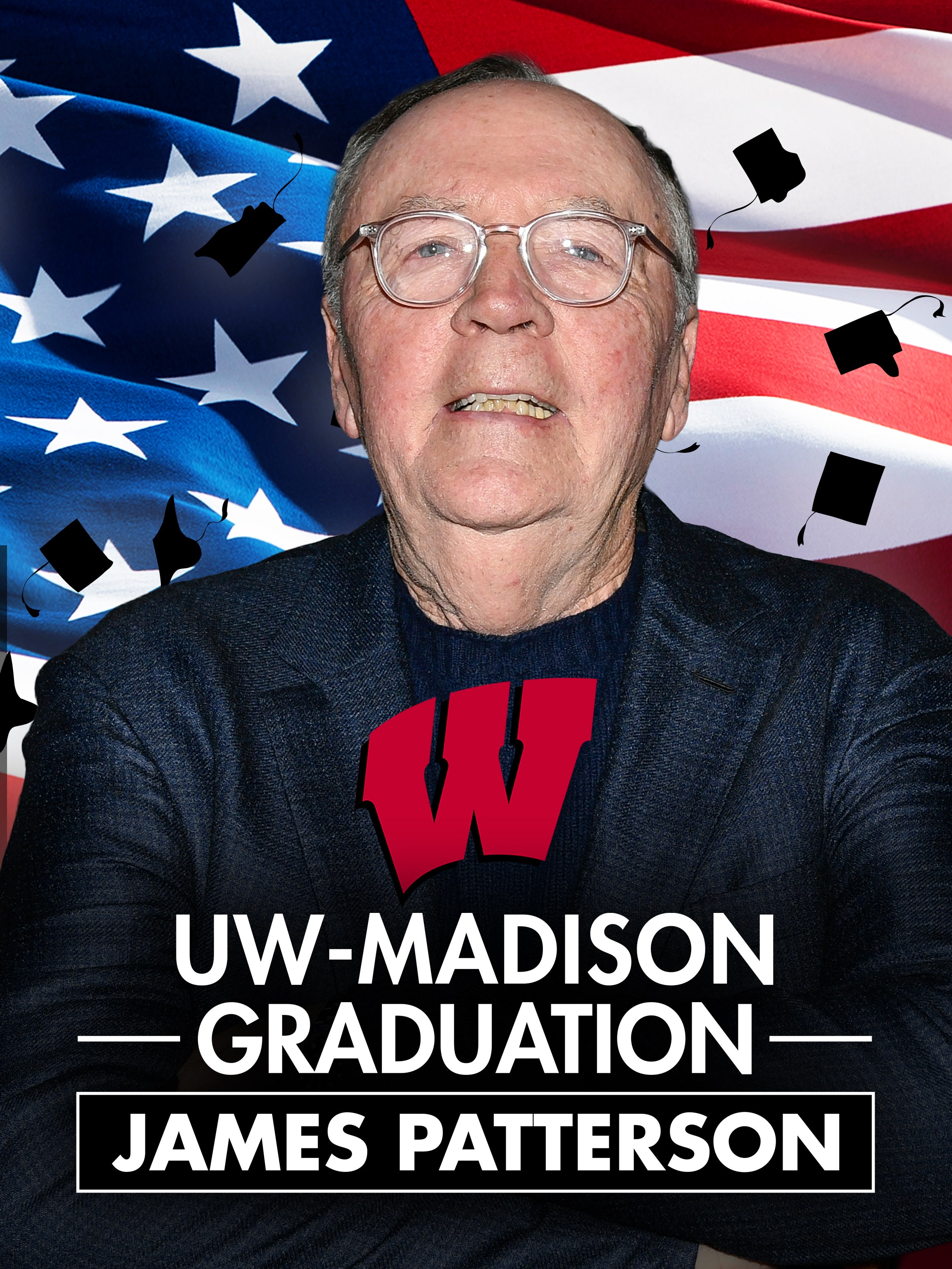 UW-Madison Graduation: James Patterson dcg-mark-poster