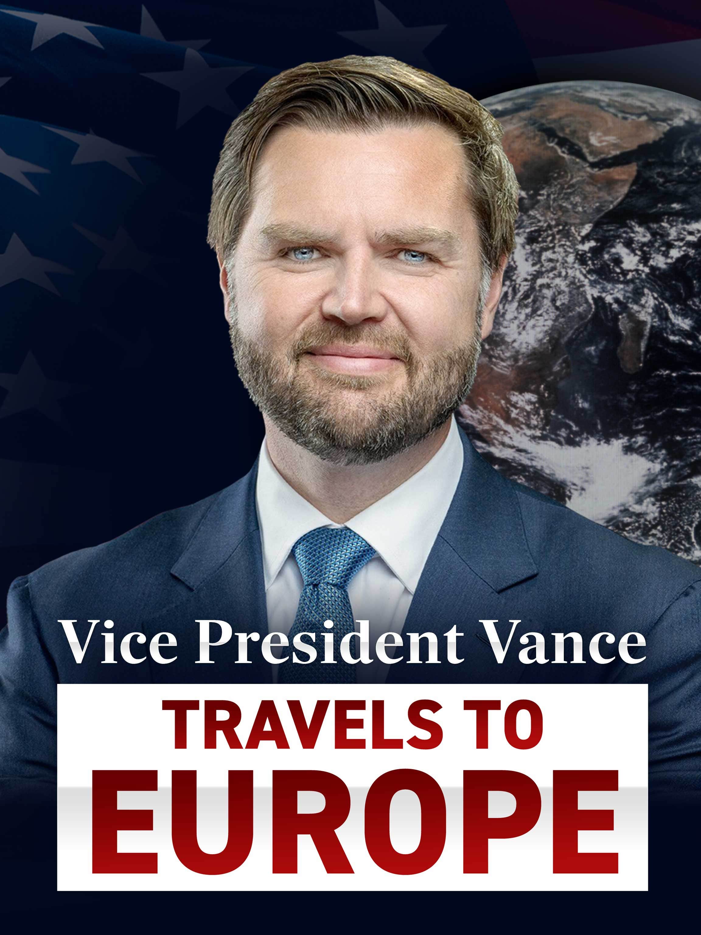 Vice President Vance Travels to Europe dcg-mark-poster