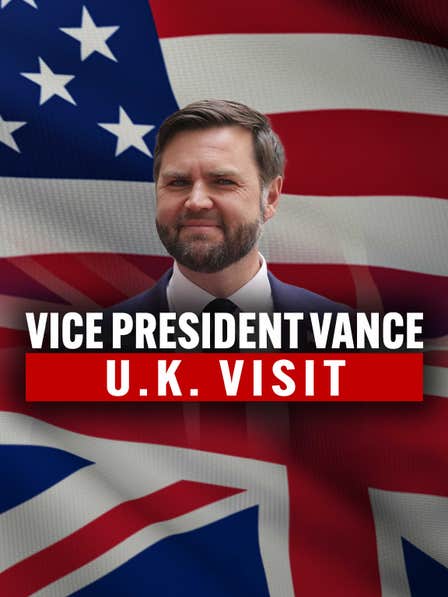 Vice President Vance U.K. Visit dcg-mark-poster