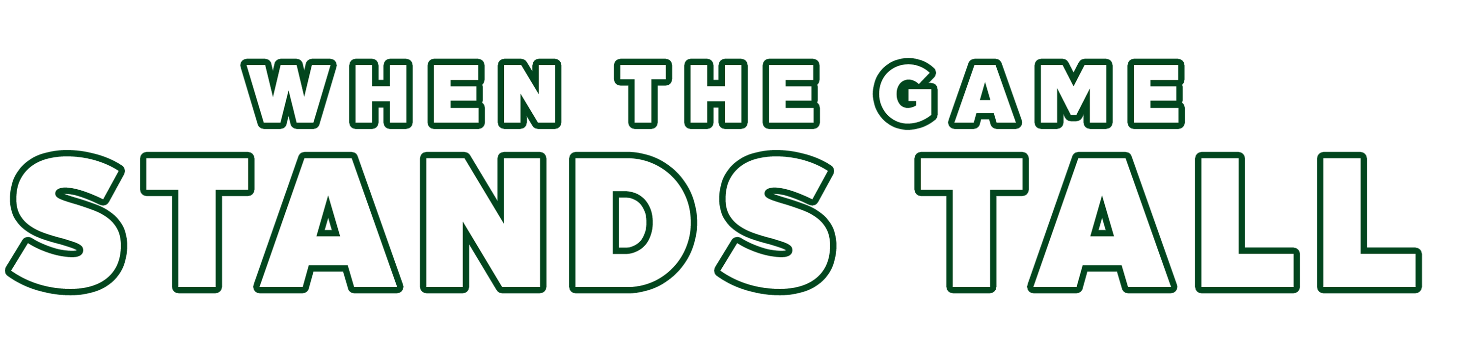When the Game Stands Tall logo