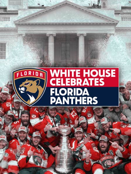 White House Celebrates Florida Panthers dcg-mark-poster